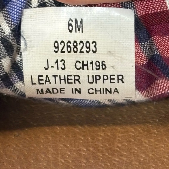 Sperry Top Sider Women's Navy Blue Leather Tassel Slip On Loafers Flats 6M - Picture 10 of 11